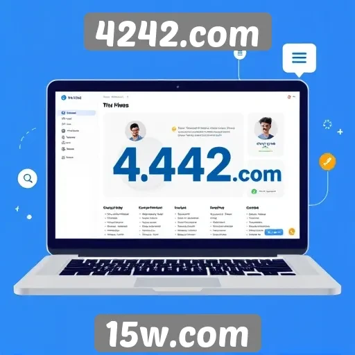 Novas funcionalidades do site 4242.com em destaque